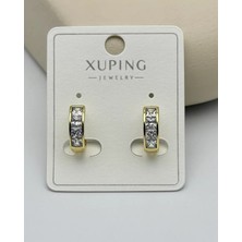 Biju Yılmaz Xuping Gold Mini Küpe - 25-XPKP206