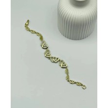 Biju Yılmaz Xuping Ymz Gold Kalp Bileklik - 25-YMZB25