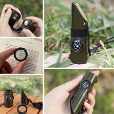 ForWhat Büro Ev Ofis Deprem Çantası Için 7 Fonksiyon Acil Durum Düdüğü