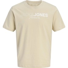 Jack & Jones Jprblaneo Ss Tee Erkek Kısa Kollu Basic T-Shirt Pamuklu