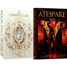 İndigo Kitap Kırık Inci 1 Karton Kapak ve Ateşpare 4 Karton Kapak (Ceren Melek) 2'li Set