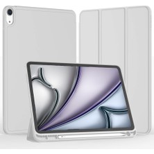 Five-E Apple iPad Air 11 M4 (2026) Kalemlikli Uyku Modlu Yatay Standlı Stromix Smart Kılıf