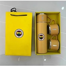 Home Fenerbahçe Termos Taraftar Paslanmaz Çelik Üç Bardak Hediyeli
