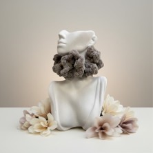 Eych Kadife El Örgüsü Scrunchie Saç Tokası – Hacimli Yumuşak Kadife Lastikli Toka