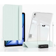 Five-E Apple iPad Air 11 M4 (2026) I-Adapt Essential Ekran Koruyucu Stylus Kalem ve Kılıf Set