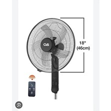 Maxplus Cvs Dn 91032 110 Watt Ayaklı Vantilatör Uzaktan Kumandalı 18'' Ayarlanabilir Hız ve Enerji Tasarrufu