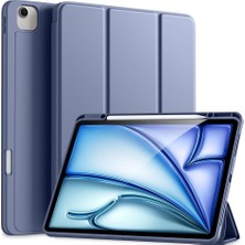 Five-E Apple iPad Air 13 M4 (2026) Kalemlikli Uyku Modlu Yatay Standlı Stromix Smart Kılıf