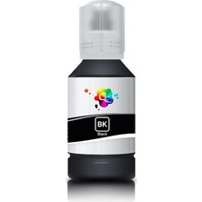 Qc Epson 108 Uyumlu Mürekkep - 140ML Bk Black Siyah (C13T09C14A)