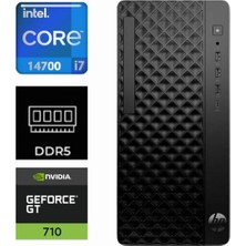 Hp Prodesk 2 Tower G1I I7-14700 B70VQAT-K120 16GB 2tb Gt 710 2gb Freedos Masaüstü Bilgisayar