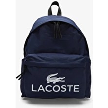 Lacoste Erkek Baskılı Lacivert Sırt Çantası