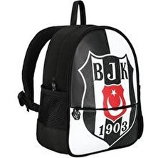 Beşiktaş Me Çanta Anaokul Sırt Çantası Bjk 1903 Logo Desenli Suni Deri 25361