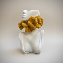 Eych Kadife El Örgüsü Scrunchie Saç Tokası – Hacimli Yumuşak Kadife Lastikli Toka