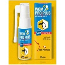 Wom Dental Wom Pro Plus 20 ml Ağız Bakım Spreyi Tam Koruma ve Ferah Nefes İçin Özel Formül
