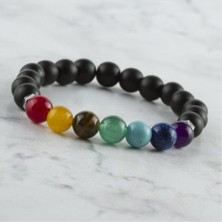 MidasTech 7'li Doğaltaş Çakra Bileklik Nemere