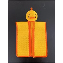 Amigurumi Havuç Kafa Uyku Arkadaşı (Büyük Boy)