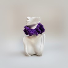 Eych Kadife El Örgüsü Scrunchie Saç Tokası – Hacimli Yumuşak Kadife Lastikli Toka