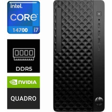 Hp Prodesk 2 Tower G1I I7-14700 B70VQAT-K287 8gb 512GB T400 4gb W11PRO Masaüstü Bilgisayar