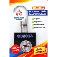 SÜS Su Arıtma Musluğu Paslanmaz Çelik