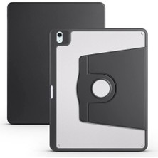 Five-E Apple iPad Air 13 Inc M4 (2026) Yatay ve Dikey Dönebilen Standlı Kalem Şarjına Uygun Darbe Dayanıklı Thermix Kılıf 