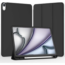 Five-E Apple iPad Air 11 M4 (2026) Kalemlikli Uyku Modlu Yatay Standlı Stromix Smart Kılıf