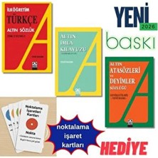 Altın Kitaplar Yeni-Baskı- Ilkokul Için Sözlük Seti-Türkçe Sözlük-Imla Kılavuzu-Atasözleri Sözlük-Altın Sözlük