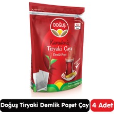Doğuş Karadeniz Tiryaki Demlik Poşet Çay 25X40 gr 4 Paket
