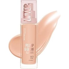 SHC4200 New York Lifter Niasinamid ve Hyalüronik Asit Içeren Aydınlatan Fondöten - 112