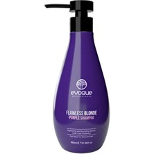 Flawless Blonde Mor Şampuan 380 ml Evoque Boyalı Saçlar İçin Turunculaşma Karşıtı Özellik