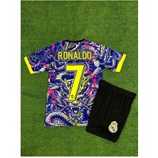 Real Madrid Cristiano Ronaldo Ejderha Desenli Çocuk Forması (Mixyeni)