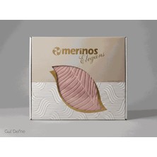 Merinos Elegans Tek Kişilik Battaniye Gül Defne