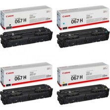 Canon CRG-067H / I-Sensys LBP-633CDW Toner Seti