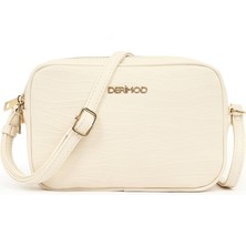 Derimod Kadın Krem Baskılı Çapraz Çanta 26PBD280126