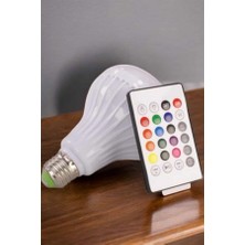 MK Beykoz Kablosuz Bluetooth Hoparlör LED Lamba - KE002Q-790W00