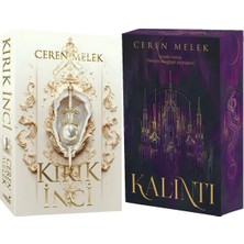 İndigo Kitap Kırık Inci 1 Karton Kapak ve Kalıntı Karton Kapak (Ceren Melek) 2'li Set