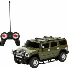 Sunman 1:24 Hummer H2 Işıklı Uzaktan Kumandalı Araba 39427 Yeşil Araba