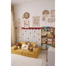 Eray Paper Montessori Çocuk Odası Duvar Kağıdı | Premium Kalite Duvar Kağıdı | Sticker Seti + Ragle