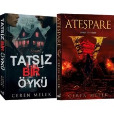 İndigo Kitap Tatsız Bir Öykü Karton Kapak ve Ateşpare 4,5 Karton Kapak (Ceren Melek) 2'li Set