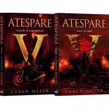 İndigo Kitap Ateşpare 1 Karton Kapak ve Ateşpare 4,5 Karton Kapak (Ceren Melek) 2'li Set