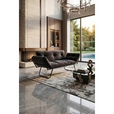 AVYNA Velarıs™ Comfortbed Ikili Kanepe | Mekanizmalı Yataklı Premium Çekyat - Üst Segment Konfor - Füme