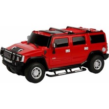 Sunman 1:24 Hummer H2 Işıklı Uzaktan Kumandalı Araba 39427 Kırmızı Araba