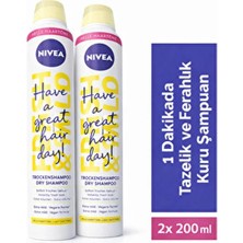 Nivea Açık Saç Tonları Için Kuru Sampuan 200 ml 2'li