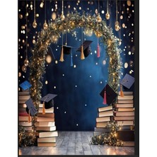 Promisebackdrop2 Ana Okul,mezunıyet Okul Pano,kumaş Arka Fon 200X200CM Ek Dikişli