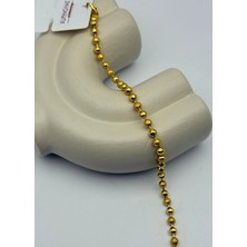 Biju Yılmaz 22K Altın Kaplama Dorika Bileklik - 25-22K11