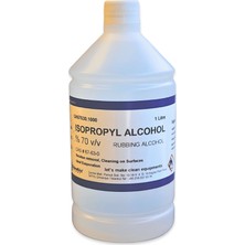 Gündüz Kimya İzopropil alkol %70 |  IPA %70 1 litre - YÜKSEK SAFLIK