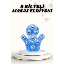 Tiklad 9 Bilyeli Masaj Eldiveni Giyilebilir Plastik Vücut Sıkılaştırıcı