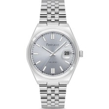 Ferrucci FER.03661M.08 Çelik Kordon Erkek Kol Saati