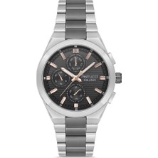 Ferrucci FER.03734M.05 Çelik Kordon Erkek Kol Saati