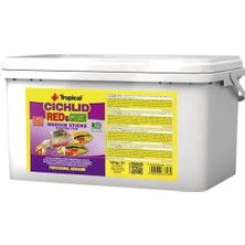 Tropical Cichlid Red&green Medium Sticks Paket 30 Gram