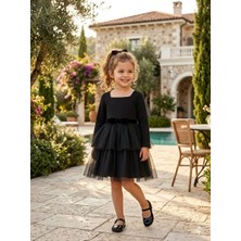 Lina Baby Bloom Kız Çocuk Bayramlık Tütü Elbise  Tüllü Prenses Elbise