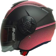 Free-M FR-665 Welkin Yarım Motosiklet Kaskı Güneş Vizörlü